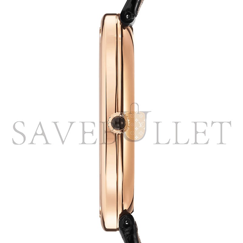 PATEK PHILIPPE GOLDEN ELLIPSE BLACK DIAL ROSE GOLD WATCH REF. 5738R-001 